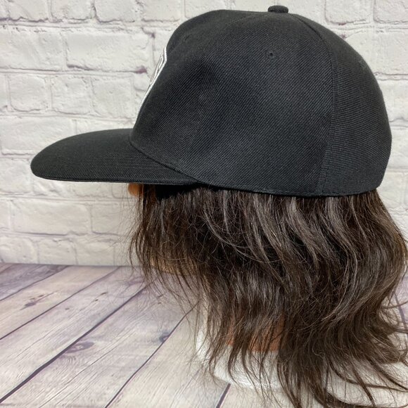 Brooklyn Nets Snapback Hat Cap Black Miller Genuine Draft Beer NBA Basketball - Picture 2 of 8